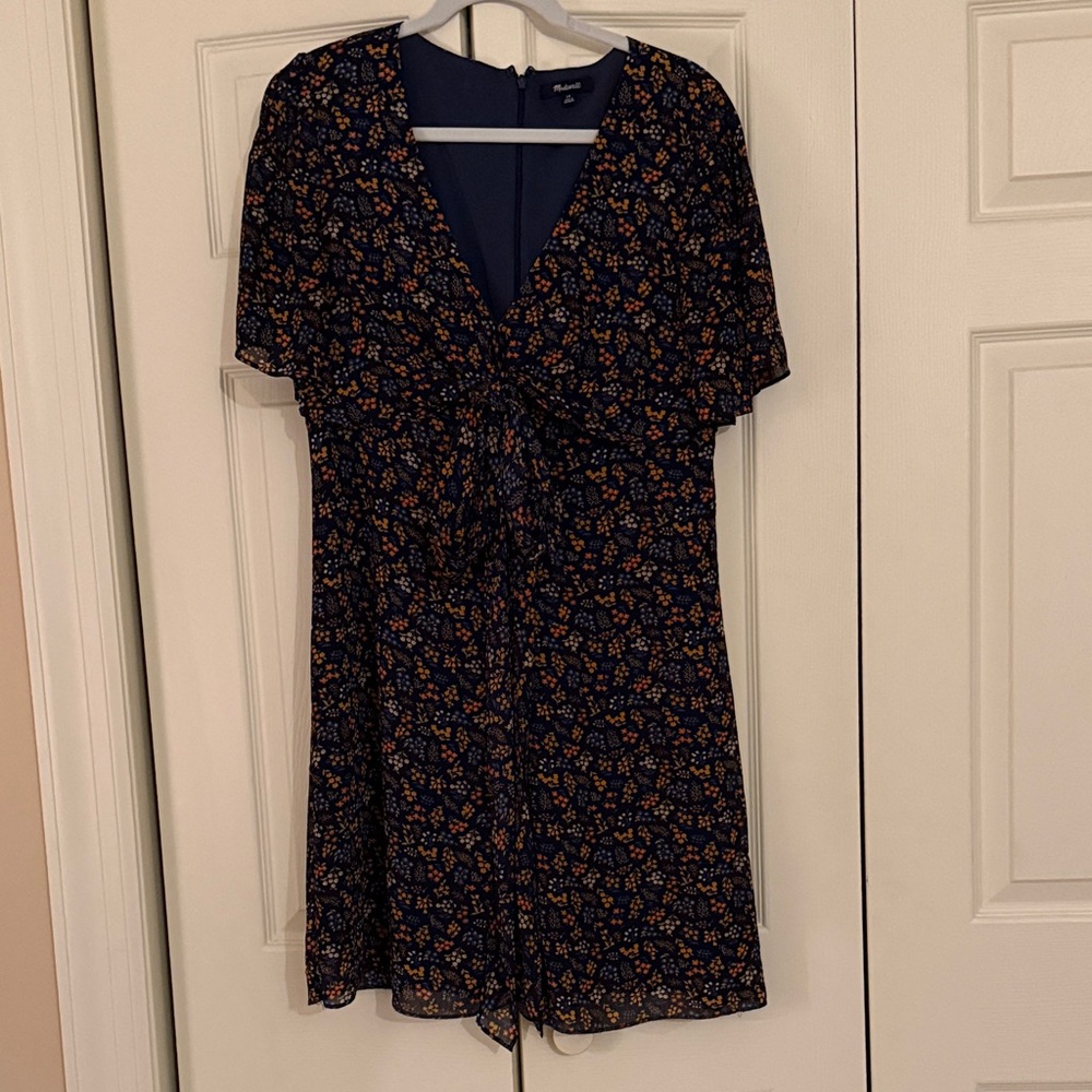 Madewell Floral Mini Dress